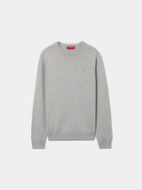 Camisola malha com textura em algodão