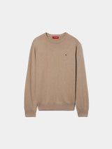 Camisola malha com textura em algodão