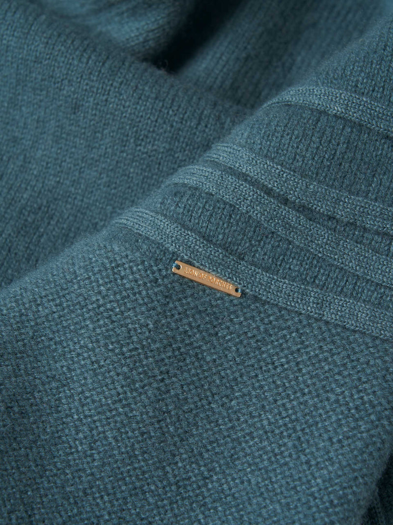 Camisola de lã com apliques