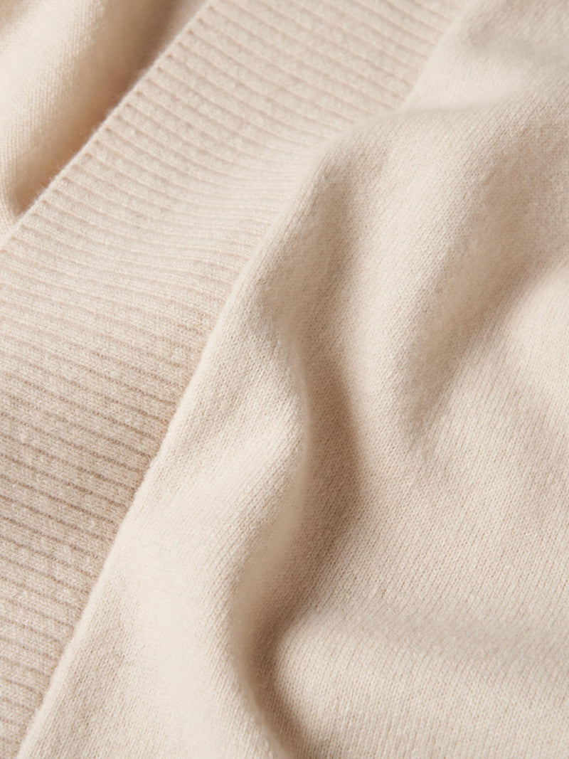 Casaco de malha em lã