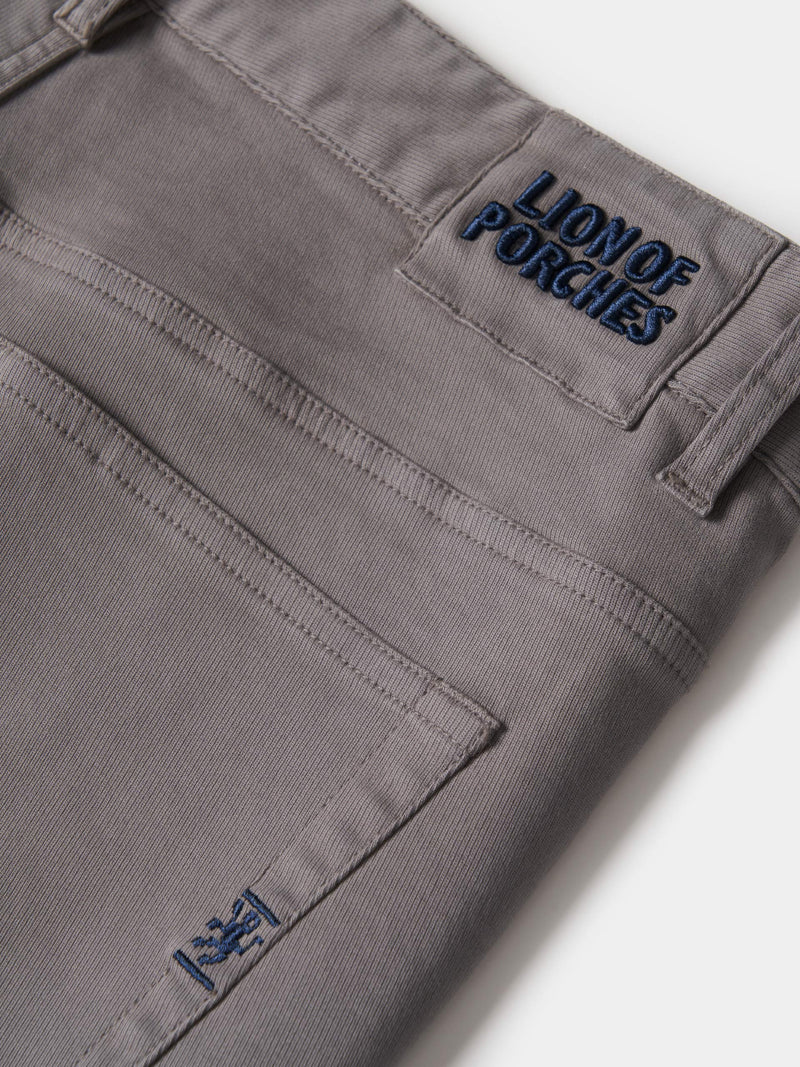 Calças regular fit 5 bolsos