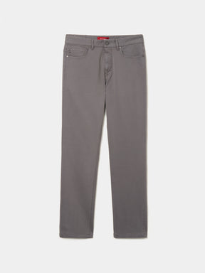 Calças regular fit 5 bolsos