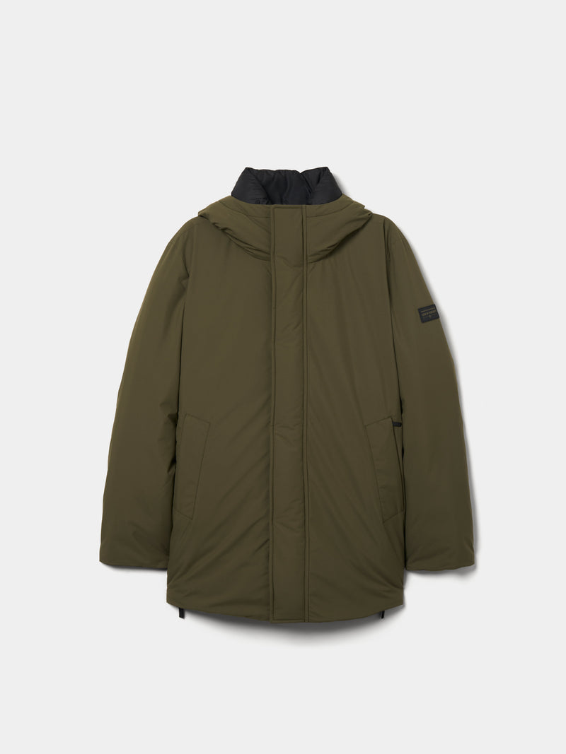 Parka Acolchoada com Capuz