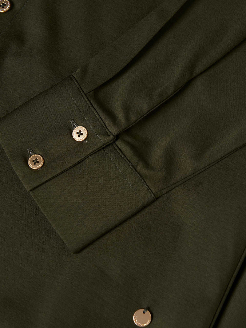 Camisa de malha em algodão