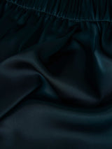 Calças wide leg acetinadas