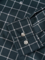 Camisa xadrez slim fit em algodão