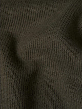 Camisola em malha texturada com carcela