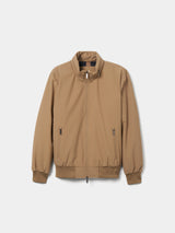 Blusão acolchoado com capuz embutido