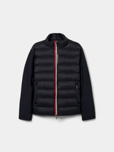 Blusão acolchoado com gola subida