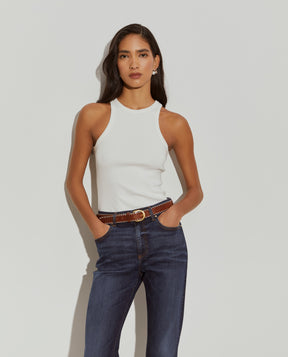 Calças denim regular fit