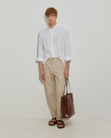 Camisa de linho slim fi