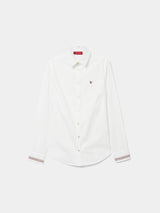 Camisa clássica de algodão