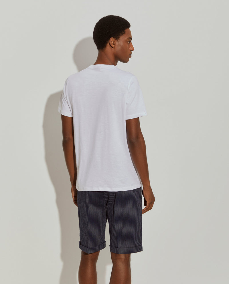 T-shirt de algodão com estampado