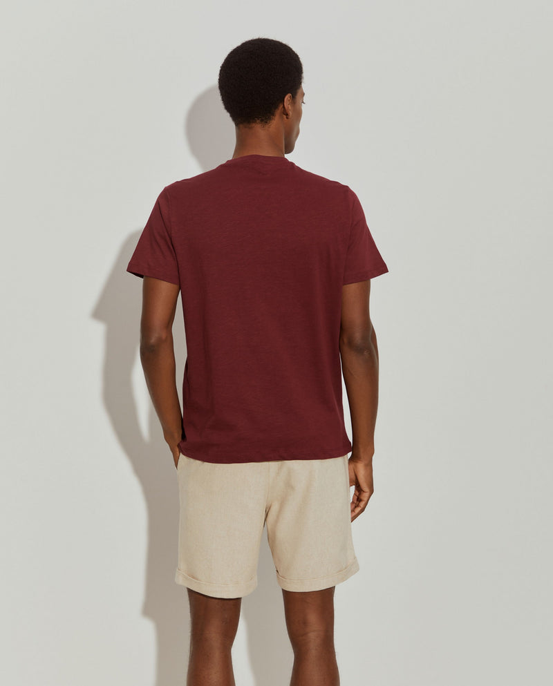 T-shirt de algodão com estampado