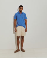 Polo piqué slim fit em algodão