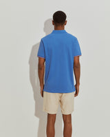 Polo piqué slim fit em algodão