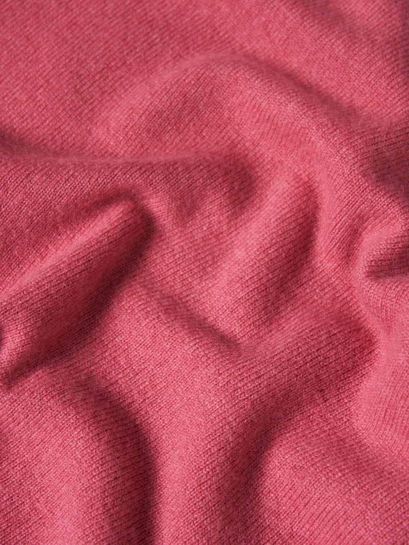 Camisola de lã decote em V