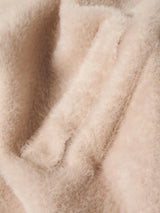 Casaco de pelo mangas raglan