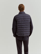 Colete acolchoado gola alta