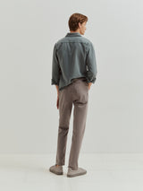 Calças regular fit 5 bolsos