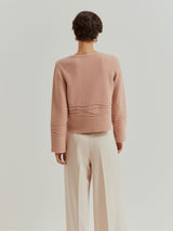 Camisola de lã com apliques