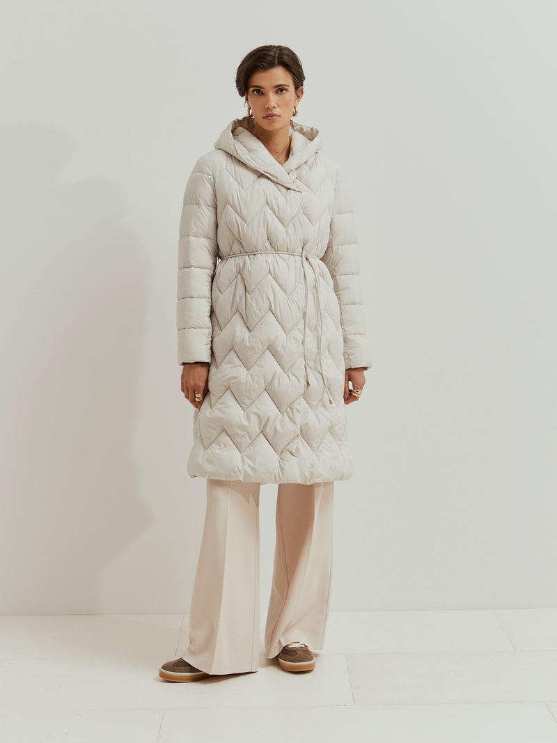 Blusão Acolchoado Comprido