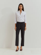 Calças chino clássicas vincadas