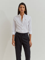 Calças chino clássicas vincadas