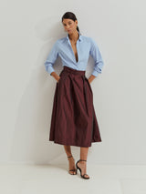 Camisa clássica de algodão