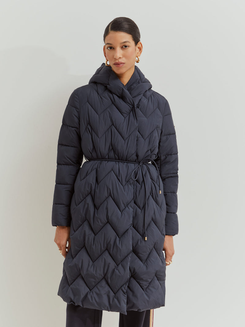 Blusão Acolchoado Comprido