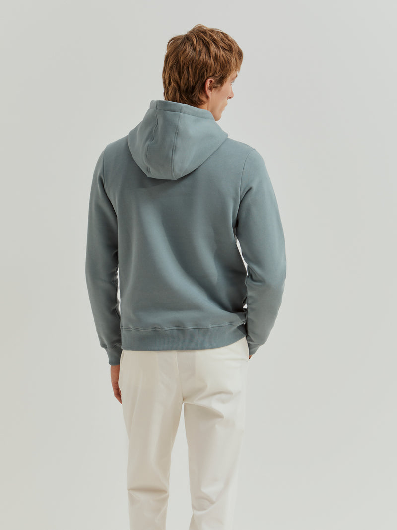 Sweater de algodão com capuz