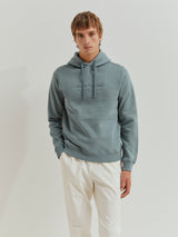 Sweater de algodão com capuz