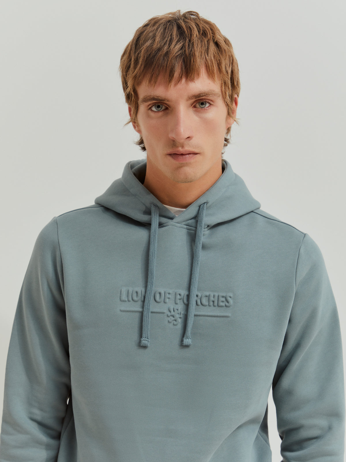 Sweater de algodão com capuz