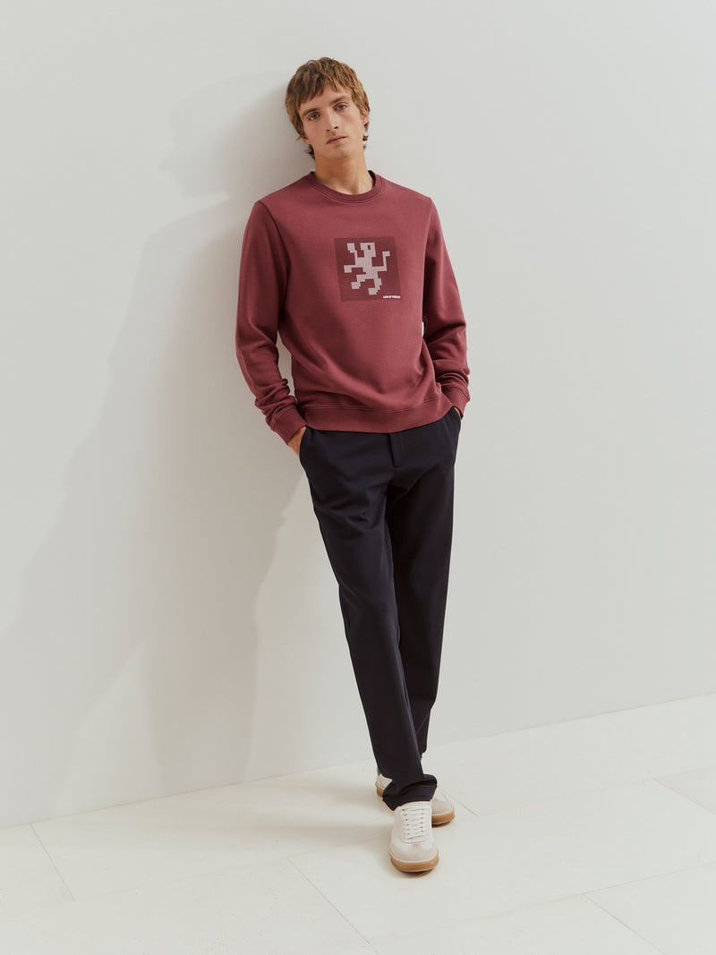 Sweater básica com algodão