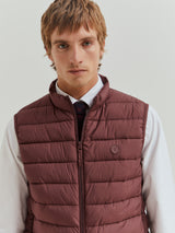 Colete acolchoado gola alta