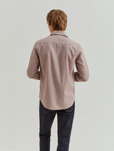 Camisa slim fit micropadrão