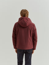 Blusão acolchoado com capuz