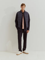 Colete acolchoado gola alta