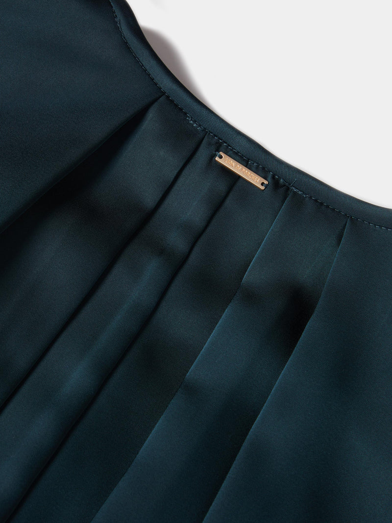 Blusão bomber acetinado