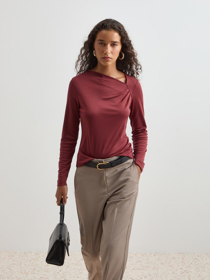 Camisola básica em liocel