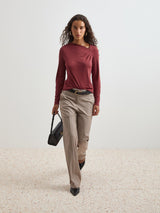 Camisola básica em liocel