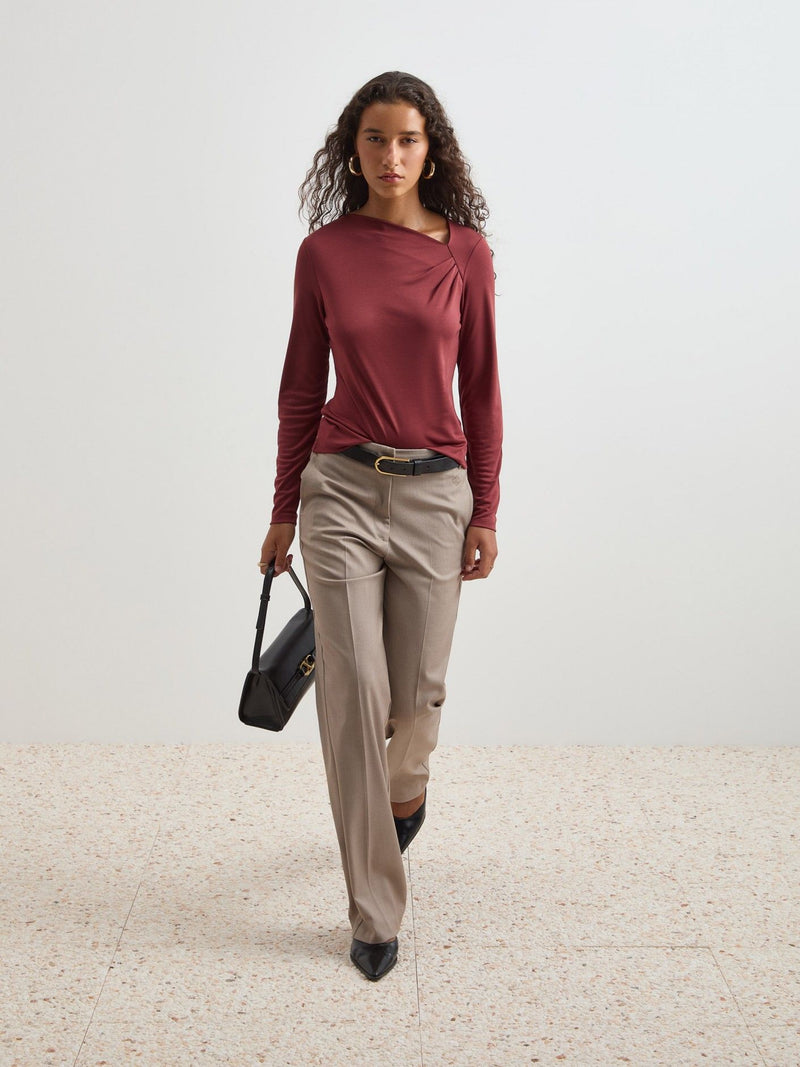 Camisola básica em liocel