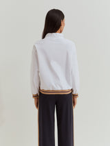 Camisa mangas abalonadas