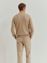 Camisola malha com textura em algodão