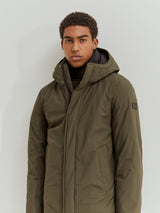 Parka Acolchoada com Capuz