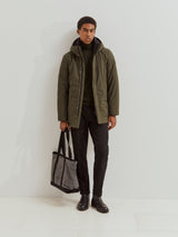 Parka Acolchoada com Capuz