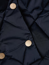 Blusão acolchoado de trespasse