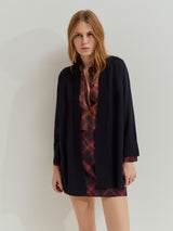 Casaco de malha em lã