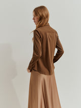 Camisa de malha em algodão