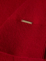 Casaco de malha com mistura de lã e caxemira